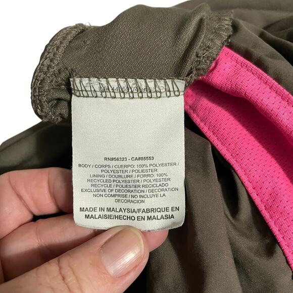 Nike Womens Athletic Shorts Medium Brown Tempo Dri Fit Lined Running Workout - Picture 7 of 12